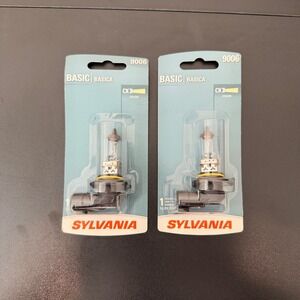Sylvania 9006 Basic Halogen Headlight Bulb 12.8V 55W Low Beam Pack of 2 9006.BP